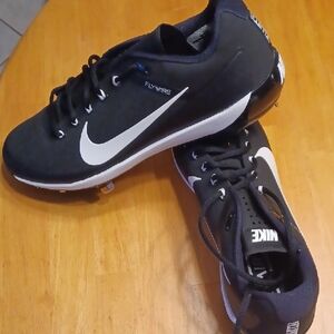 Nike Black and White Mens Baseball/Softball Cleats Size 14 NWOT